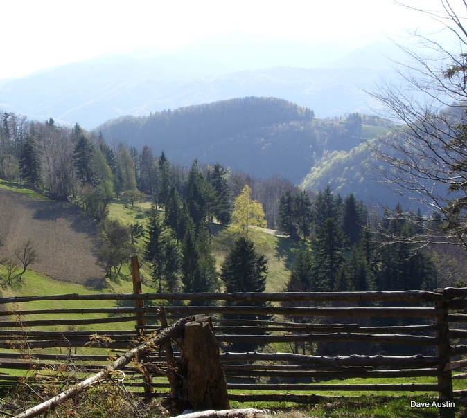 Feilds above Kokuszka on the Zigzag trail.